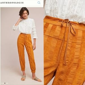 The ODELLS Anthropologie Sonia Jogger in Rust